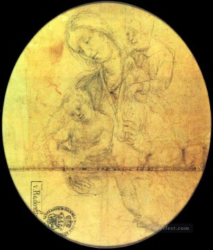 子供と若者 聖ヨハネ・ルネサンス マティアス・グリューネヴァルト Oil Paintings
